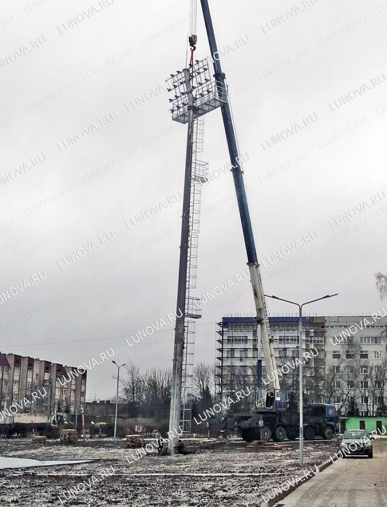Реконструкция стадиона «Труд»  г. Ивантеевка, Московская обл.