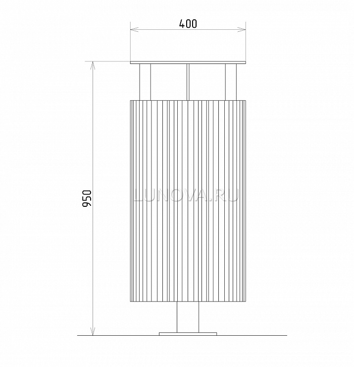 Урна Лагом wood 4