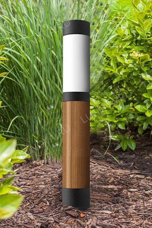 Декоративный парковый фонарь Окленд wood mini деревянный