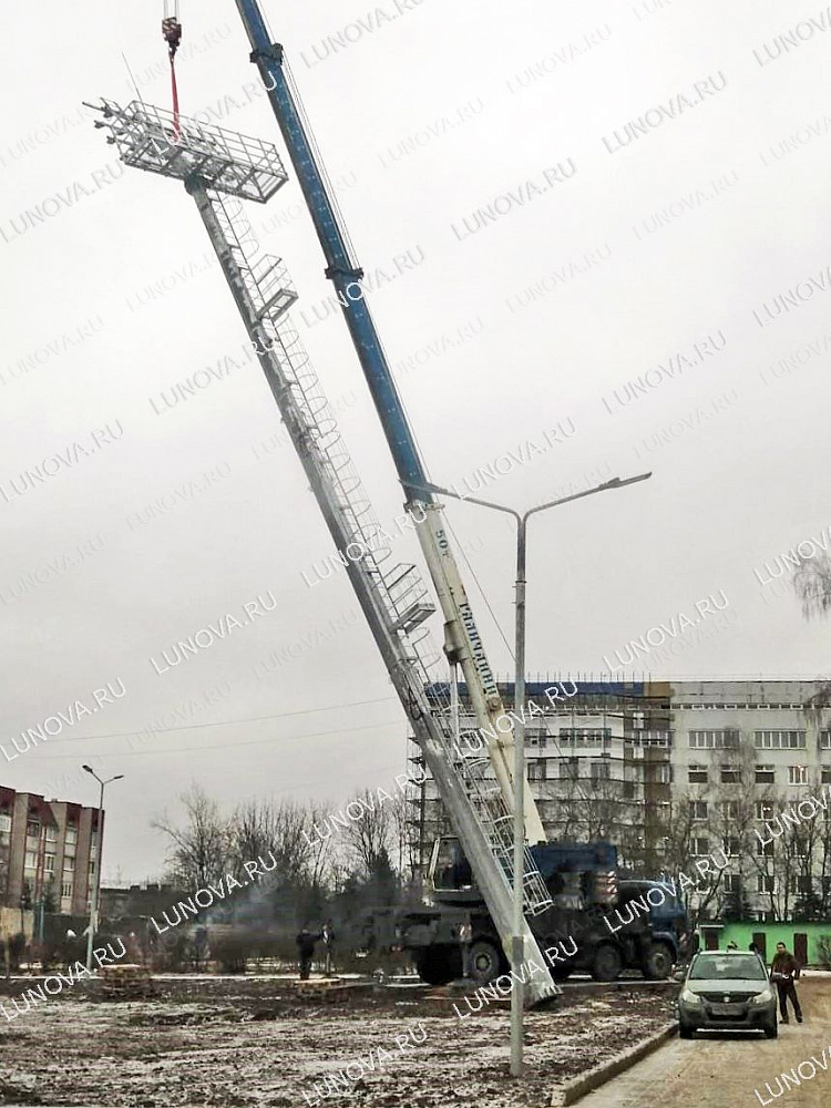 Реконструкция стадиона «Труд»  г. Ивантеевка, Московская обл.